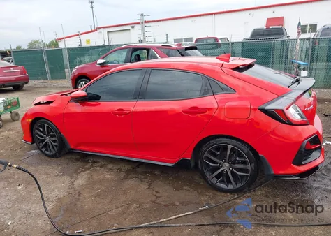 2020 Honda Civic Sport из США, поврежденный, VIN SHHFK7H43LU222931